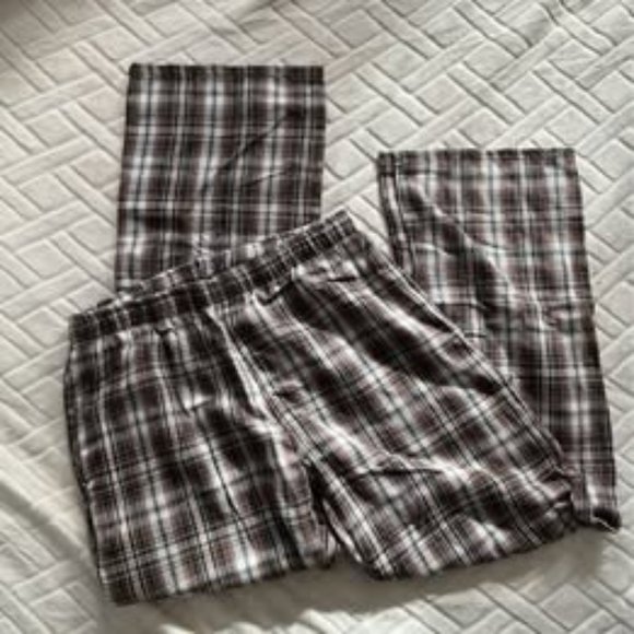 Brandy Melville plaid pants and shorts bundle nwt - Picture 3 of 7